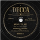 Andrews Sisters With Vic Schoen And His Orchestra - Mean To Me / Jealous